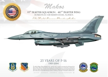 F-16C 482d FW 25 years...