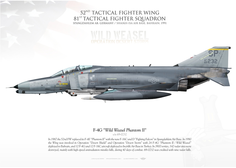 F-4G "Phantom II" Wild Weasel JP-2237