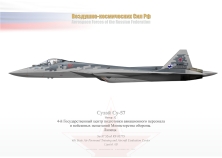Su-57 "red 52" JP-5340