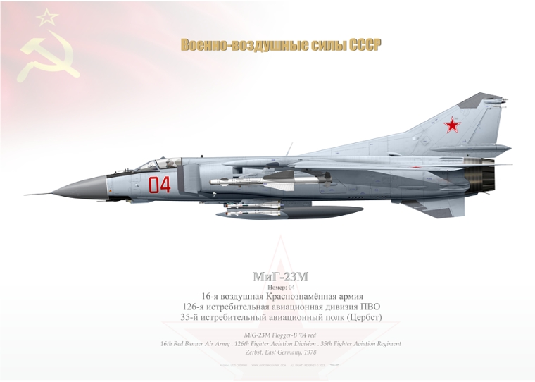 MiG-23M '04 red' JP-5355