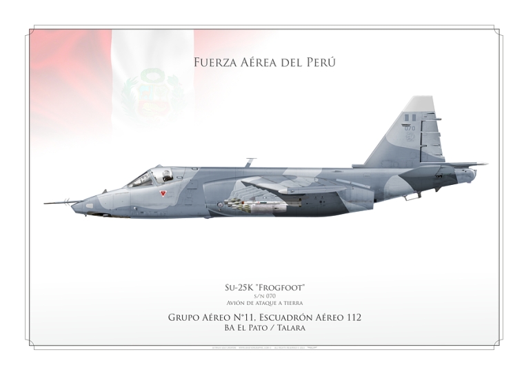 Su-25K "Frogfoot" Perù JP-5364