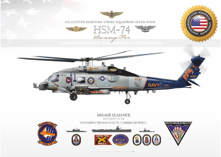 MH-60R HSM-74 "SWAMPFOX" JP-1278