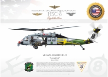 MH-60S ARMED HELO HSC-8...