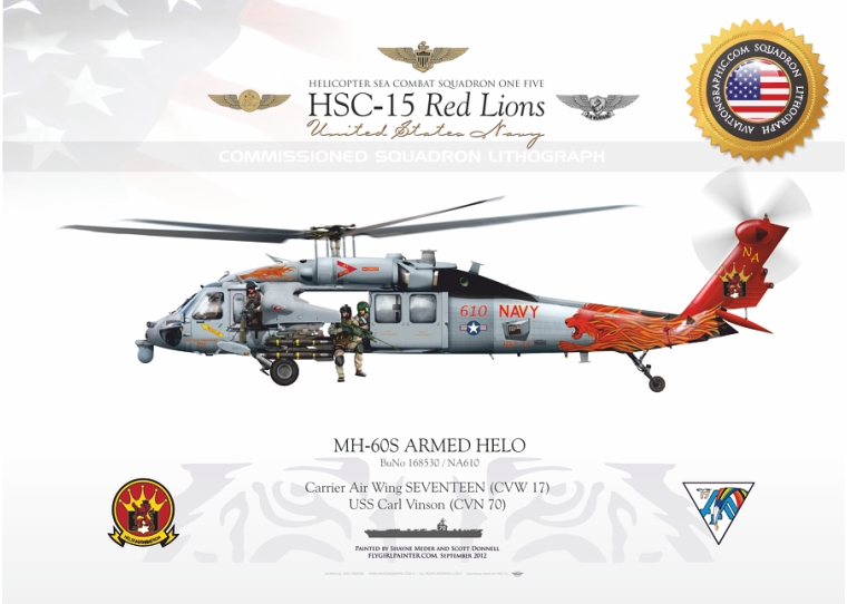 MH-60S ARMED HELO HSC-15  JP-1359B