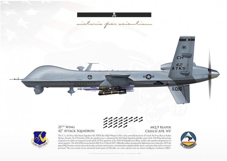 MQ-9 "Reaper" (UAV) 42 ATKS JP-2234