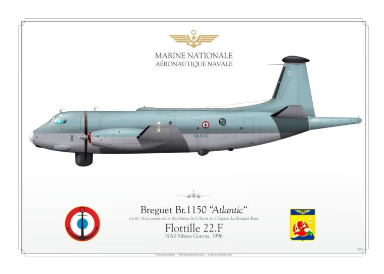 Br.1150 “Atlantic“ 61 Marine Nationale JP-413