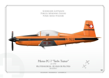 PC-7 "Turbo Trainer" A-922 Swiss LW-136