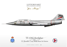 TF-104G "Starfighter"  RNoAF LW-107