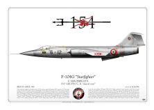F-104G "Starfighter" 6-12 154° Gruppo LW-143