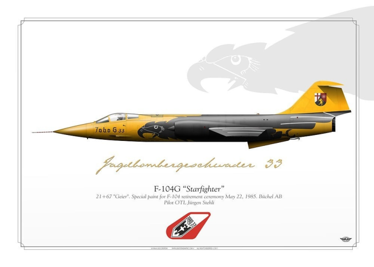 F-104G "Starfighter" JaboG33 LW-58