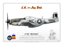 P-51D “Mustang” "E.K. and Jay Bee" USAAF PP-04