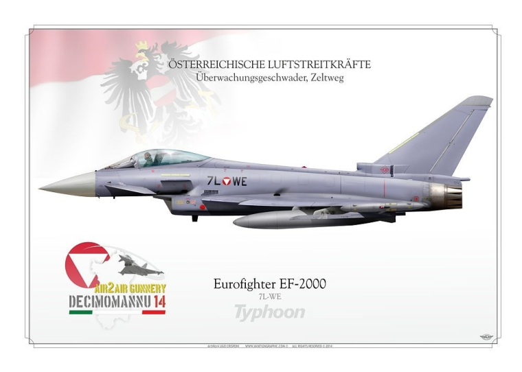 EF-2000 "Typhoon" 7L-WE Austria JP-1664