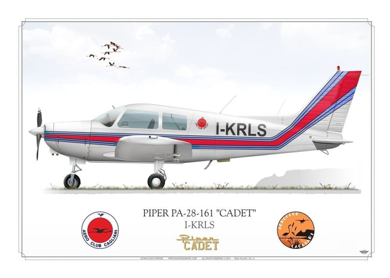PA-28 "Kadet" I-KRLS JP-1536