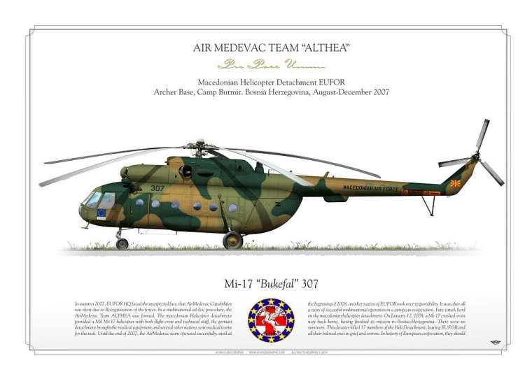 Mi-17 “Bukefal” 307 Macedonia JP-772