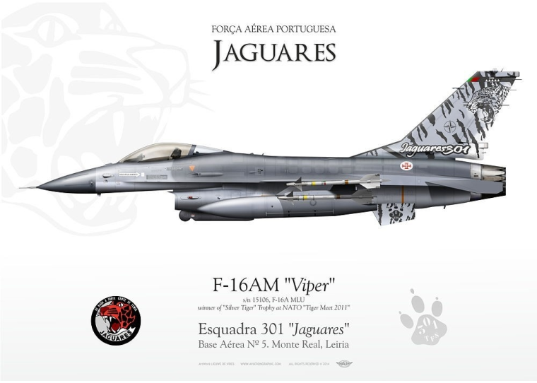 F-16AM "Viper" "Jaguares" FAP LW-159