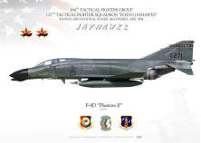 F-4D “Phantom II“ 127 TFS KANSAS ANG MB-30