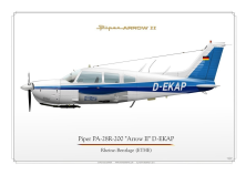Piper PA-28R-200 "Arrow II" D-EKAP JP-1509