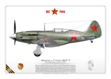 MiG-3 148 IAP CCCP AR-22