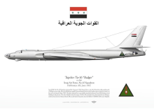 Tupolev Tu-16 “Badger” IrAF القوة الجوية العراقية TC-74