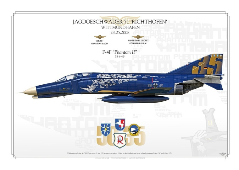 F-4F “Phantom II” 38+49 35 Jahre MB-53