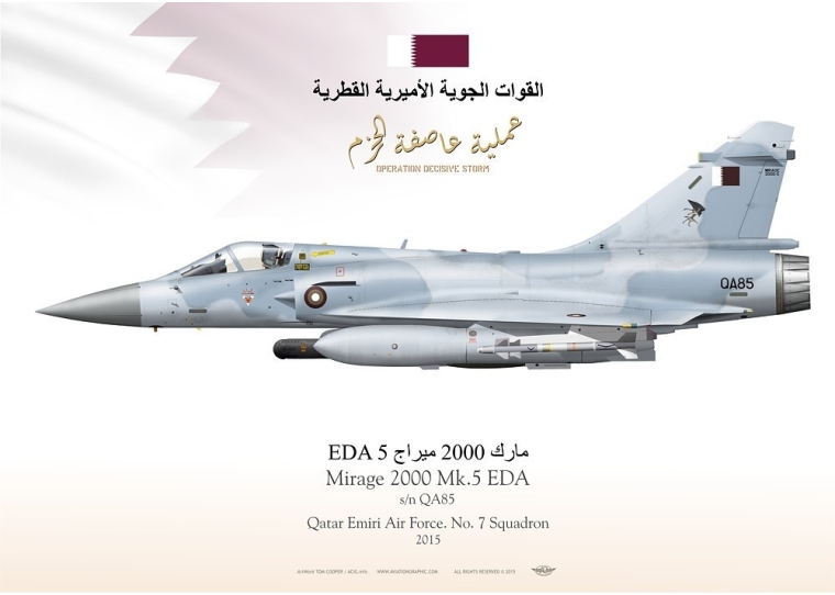 Mirage 2000 القوات الجوية الأميرية القطرية TC-219