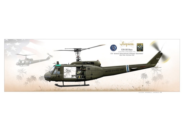 UH-1H "Iroquois/Huey" 174th AHC LC-21P