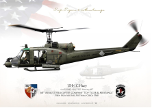 UH-1C Huey (Mustang 487) 68th AHC LC-27