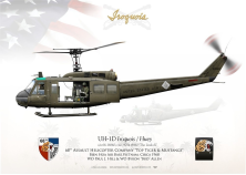 UH-1D "Iroquois / Huey" 68th AHC LC-28