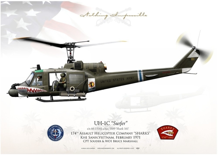 UH-1C “Surfer” 68th AHC LC-29