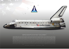 Space Shuttle "Columbia" OV-102 JP-1908