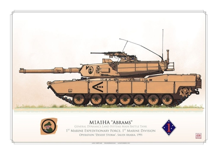 M1A1HA "Abrams" USMC HCP-14