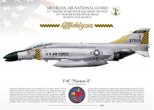 F-4C "Phantom II" 63-7529 MICHIGAN ANG JP-1983