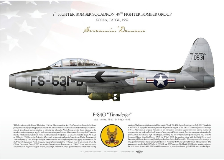 F-84G "Thunderjet" FS-531-B IK-188