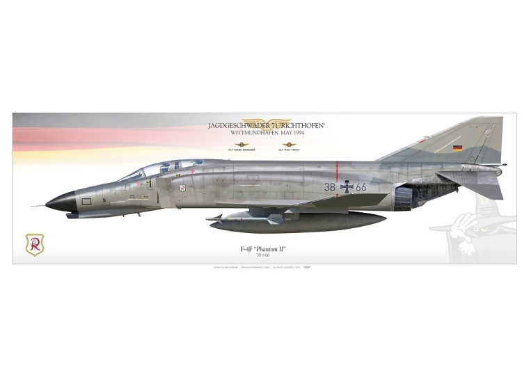 F-4F "Phantom II" 38+66 JG71 "R" MB-72P