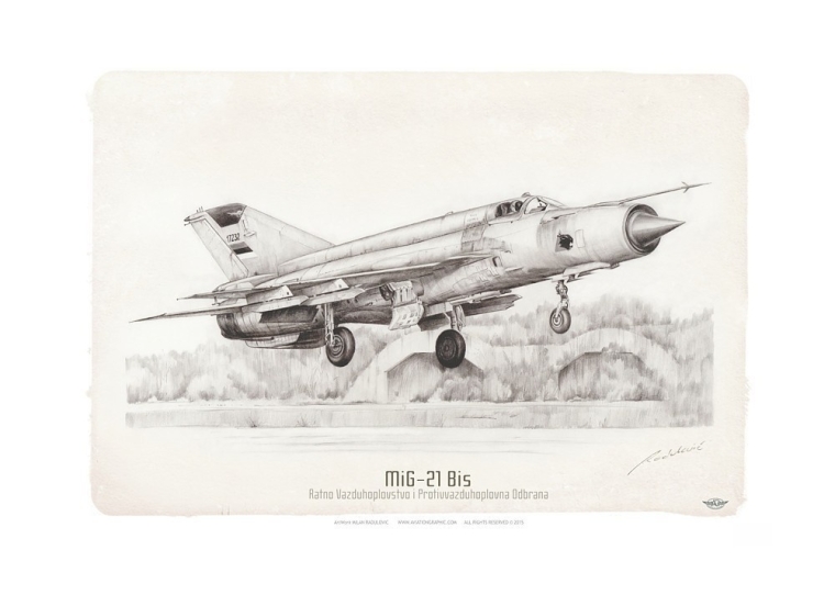 MiG-21 Bis 204 LAP Serbia RA-24