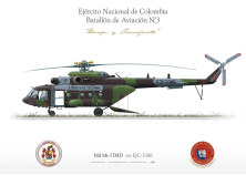 Mi-17MD EJC-3386 Colombia AG-10