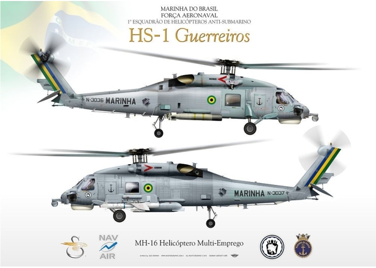 MH-16 HS-1 MARINHA DO BRAZIL JP-1941C