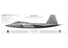 F-22 "Raptor" TY 95th FS "Boneheads" JP-2193P