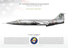 F-104A "Starfighter" FG-791 USAF LW-163