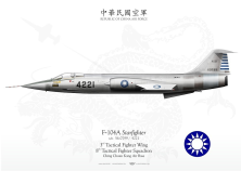 F-104A "Starfighter" 4211 TAIWAN LW-164