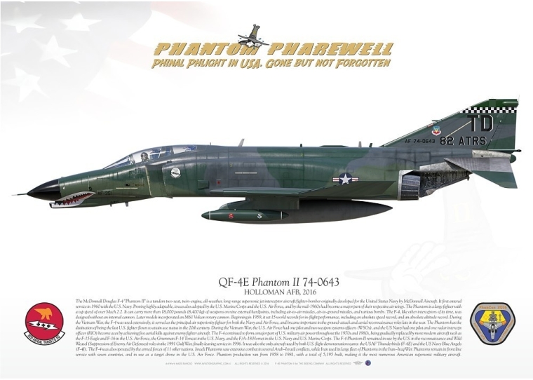 QF-4E "Phantom II" PHANTOM PHAREWELL MB-103