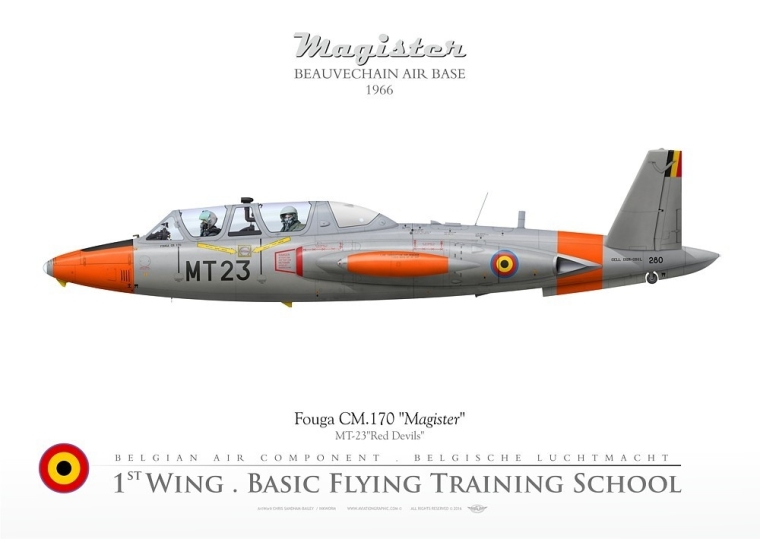 Fouga CM.170 "Magister" MT-23 IK-230