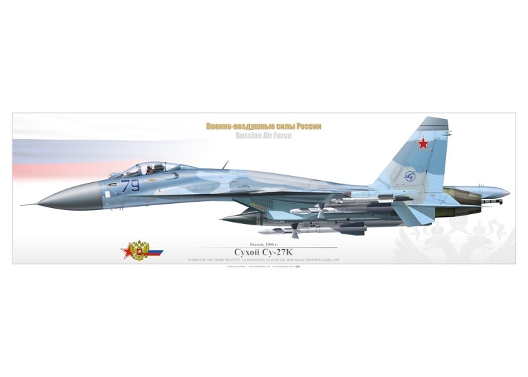 Su-27K "Flanker" "Blue 79" TA-25P