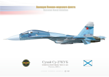 Su-27KUB "Flanker" 21 Blue Russia TA-26