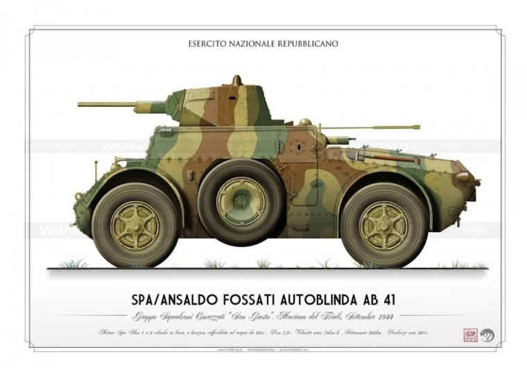 AB41 Autoblindo RSI KP-009