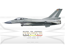 F-16 "Belgian Solo Display" LW-23