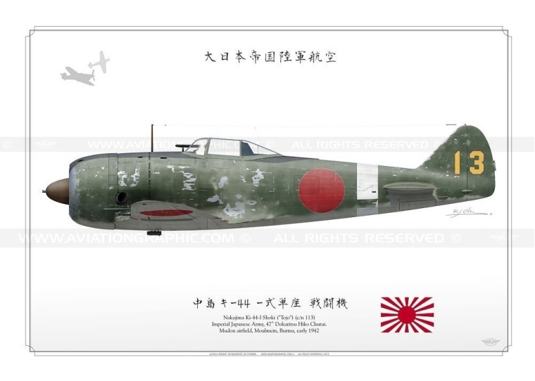 Ki-44-I 大日本帝国陸軍航空本部 SKY-08