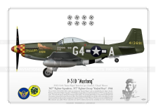 P-51D “Mustang” “Passion Wagon” GM-33