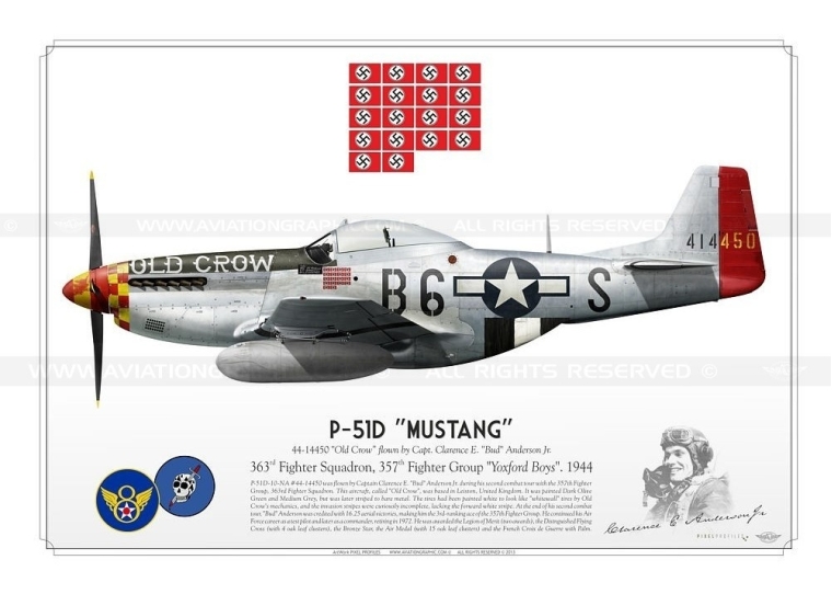 P-51D "Old Crow" 1944 PP-01