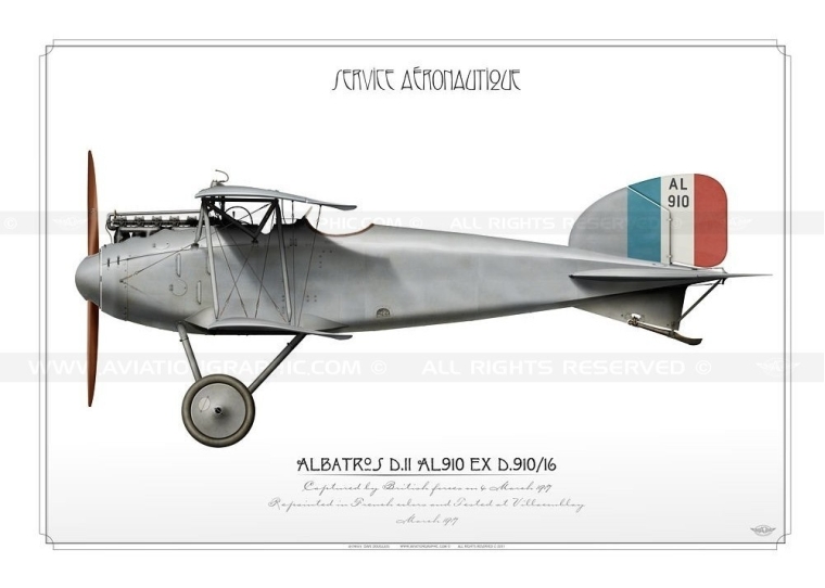 Albatros D.II AL910 French BH-47